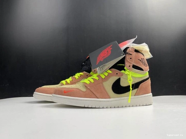 Air 1 Jordan Peach Switch High CW6576-800 0808